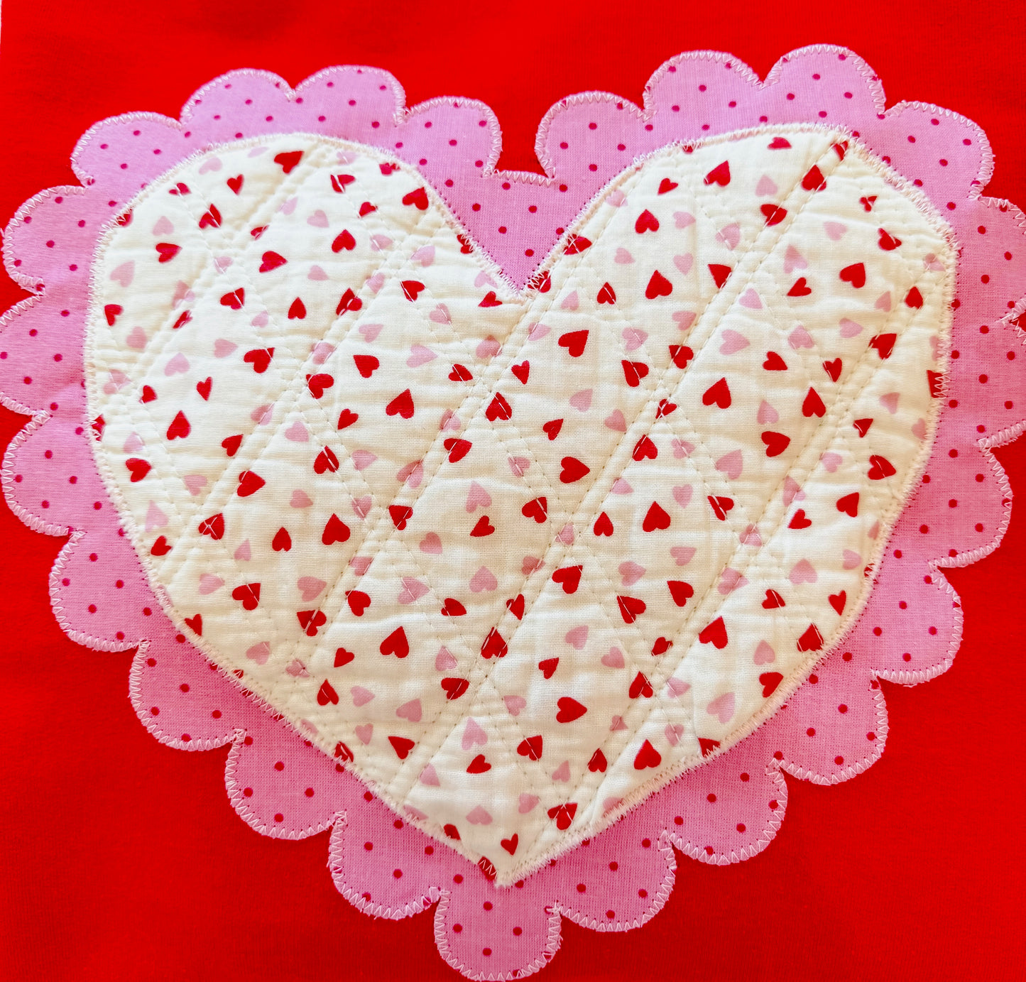 Large Red Dot Pullover