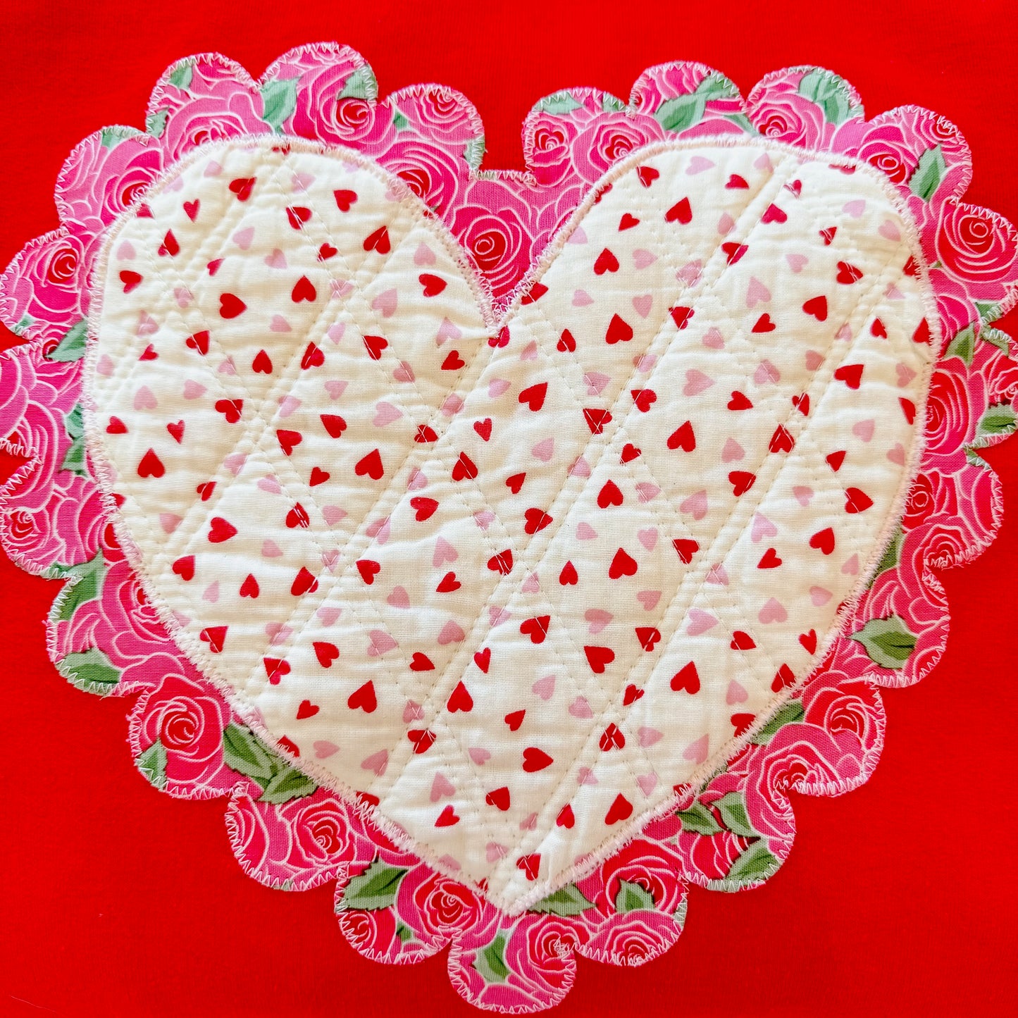 2XL Rosey Heart Pullover