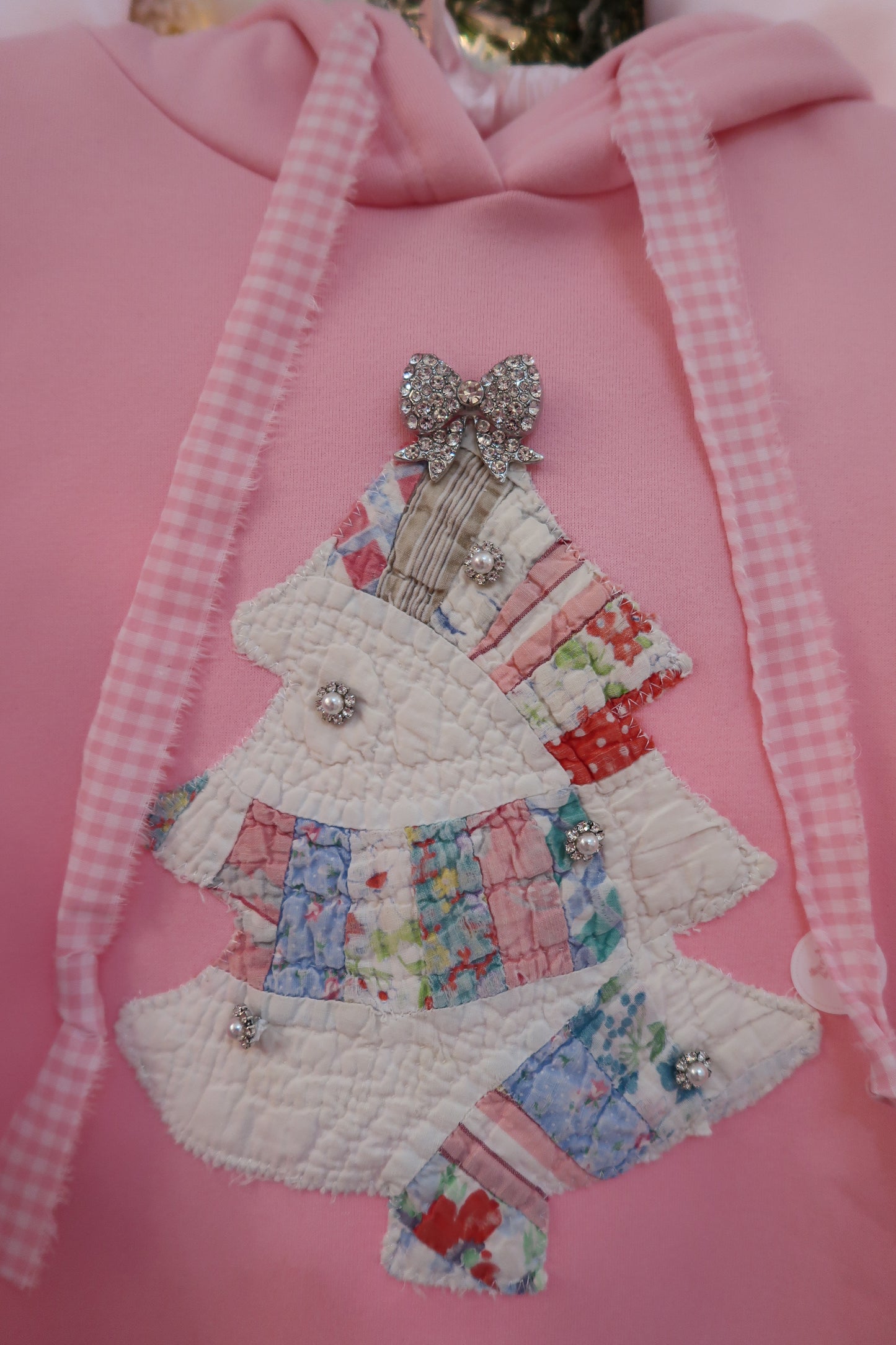 Medium Puff Sleeve Tree Hoodie