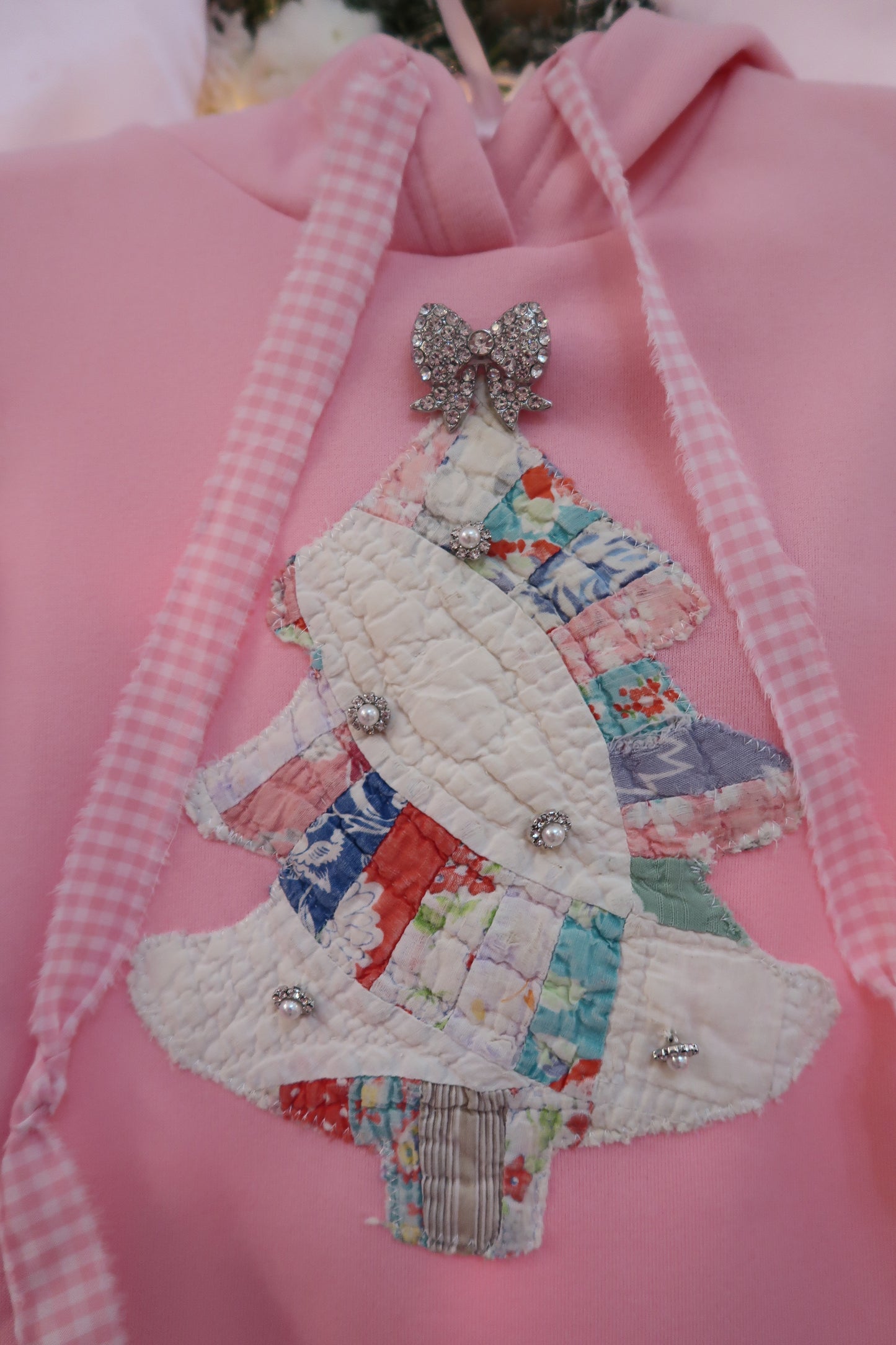 Small Puff Sleeve Tree Hoodie