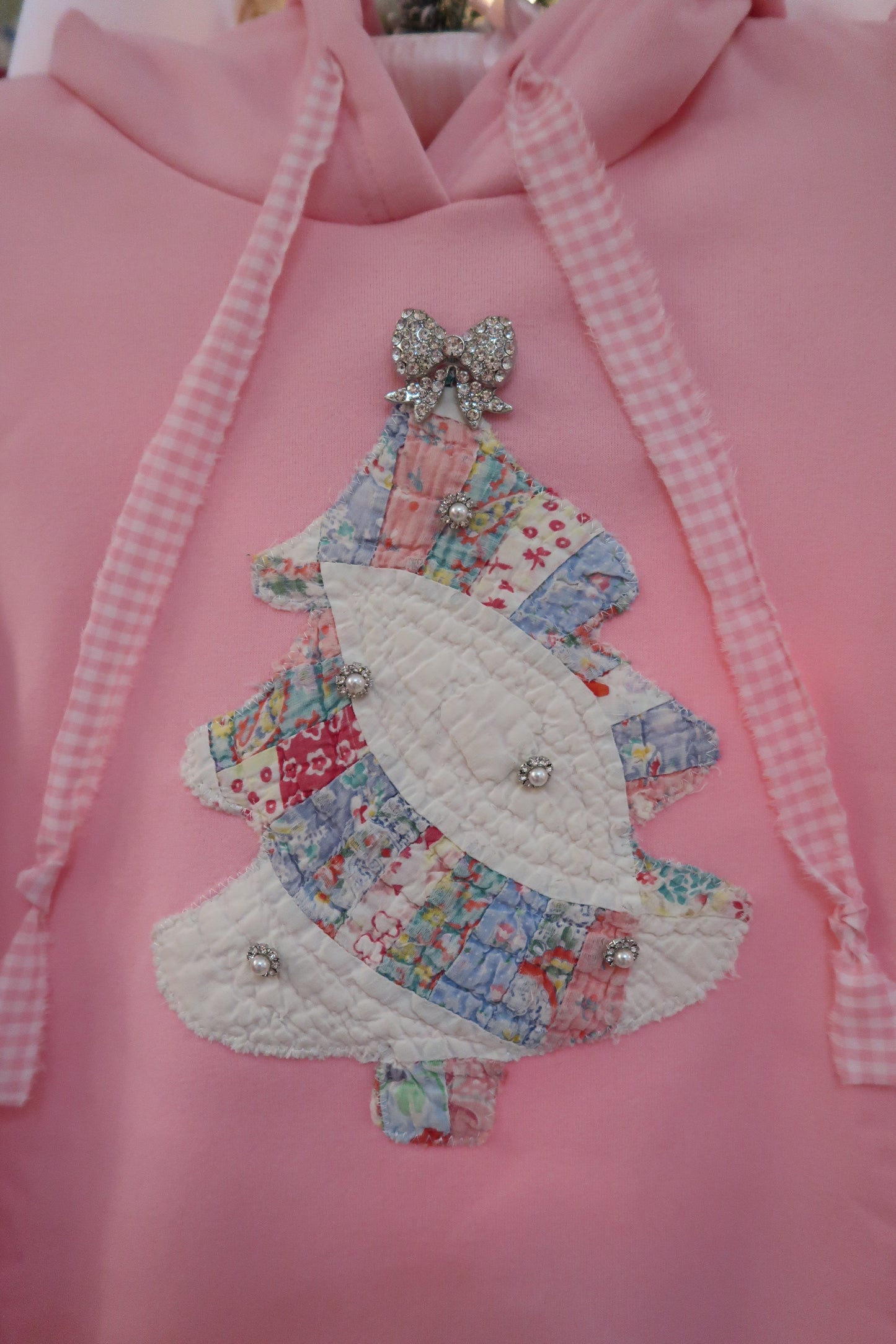 Medium Puff Sleeve Tree Hoodie