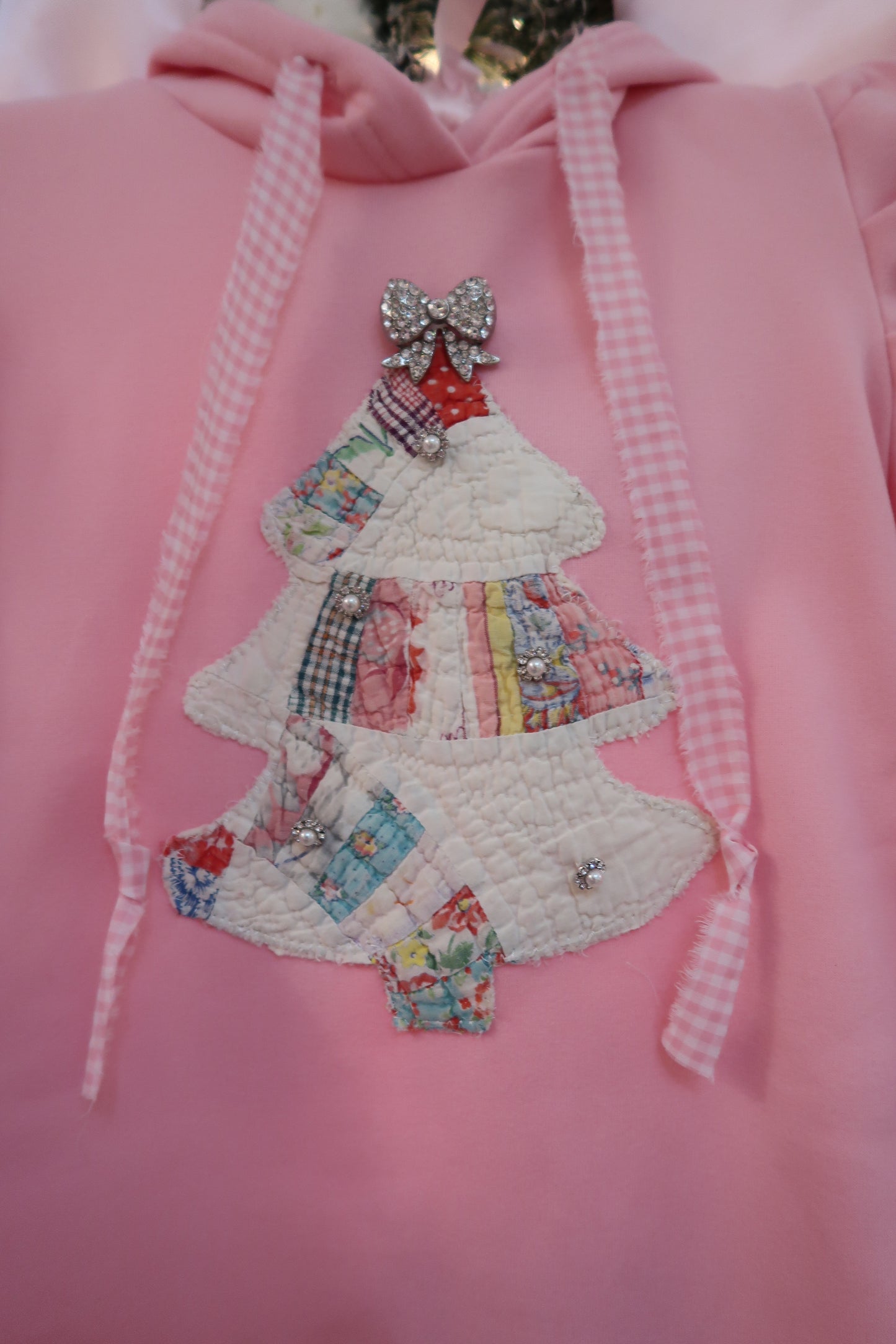 Small Puff Sleeve Tree Hoodie