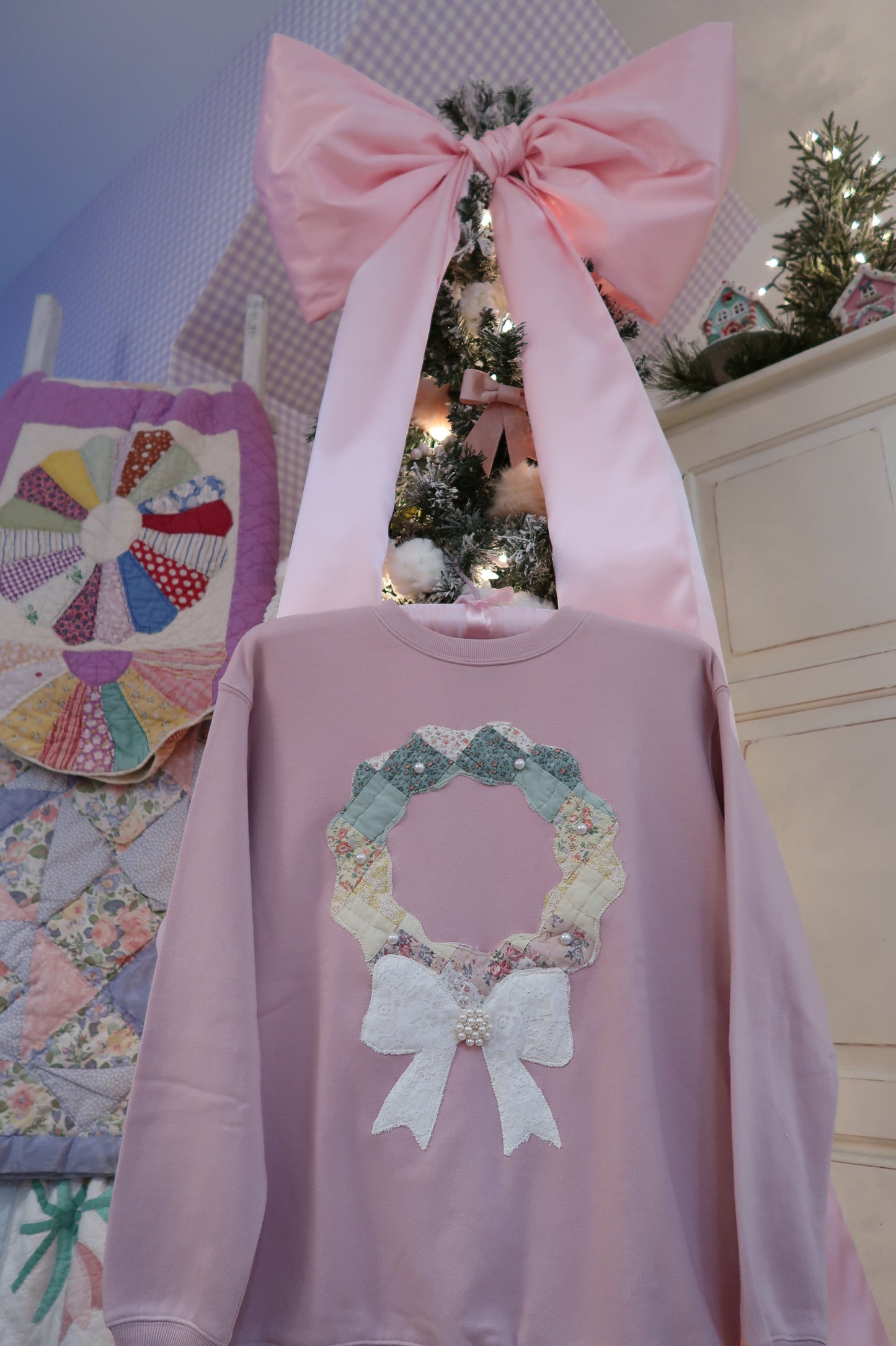 Small Quilted Wreath