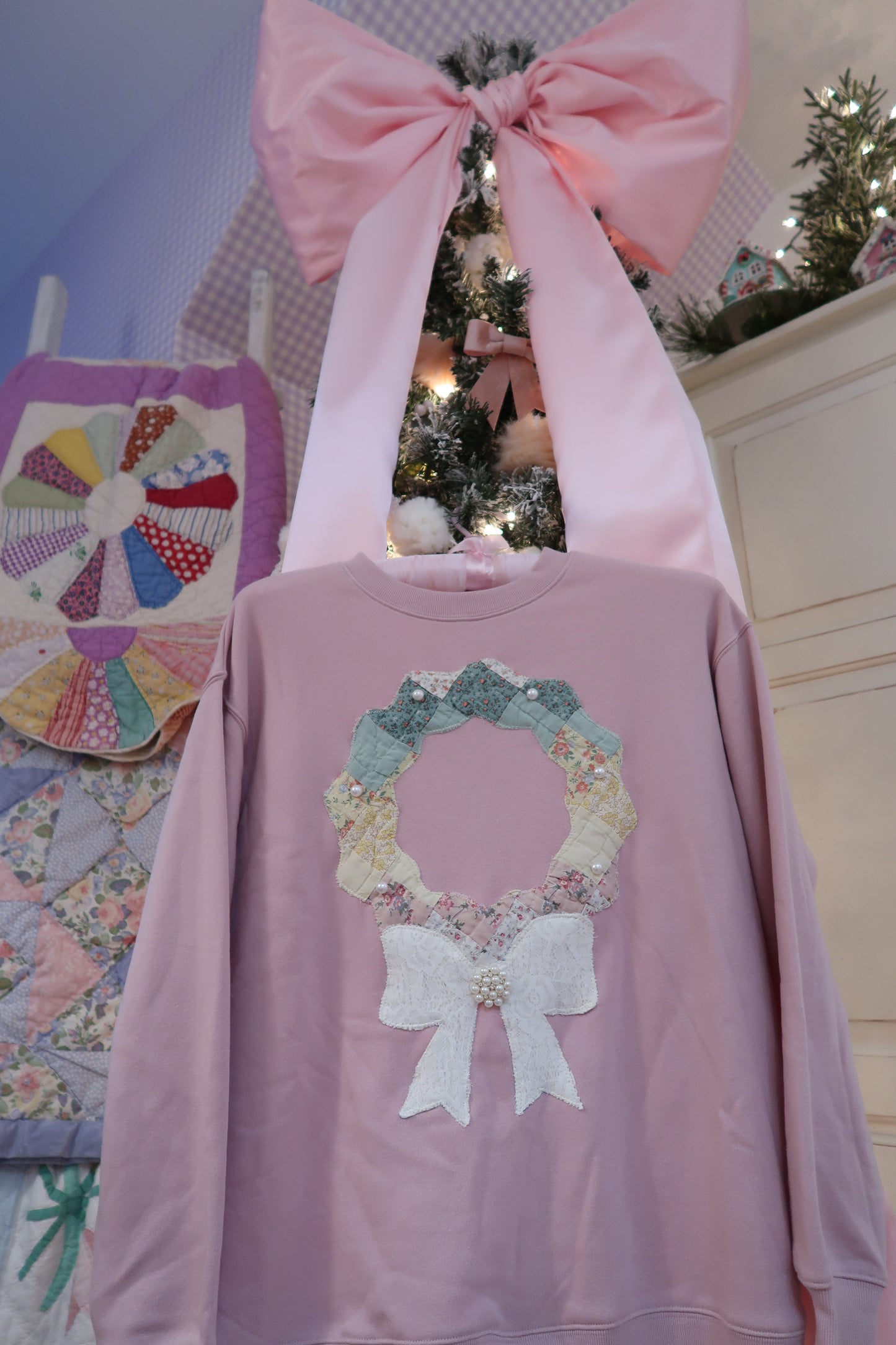 Small Quilted Wreath