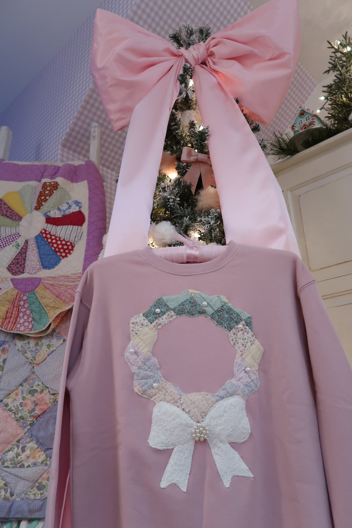 Medium Quilted Wreath