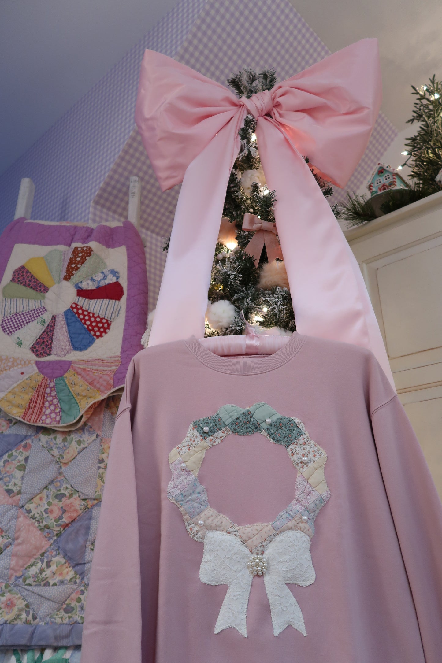 XL Quilted Wreath
