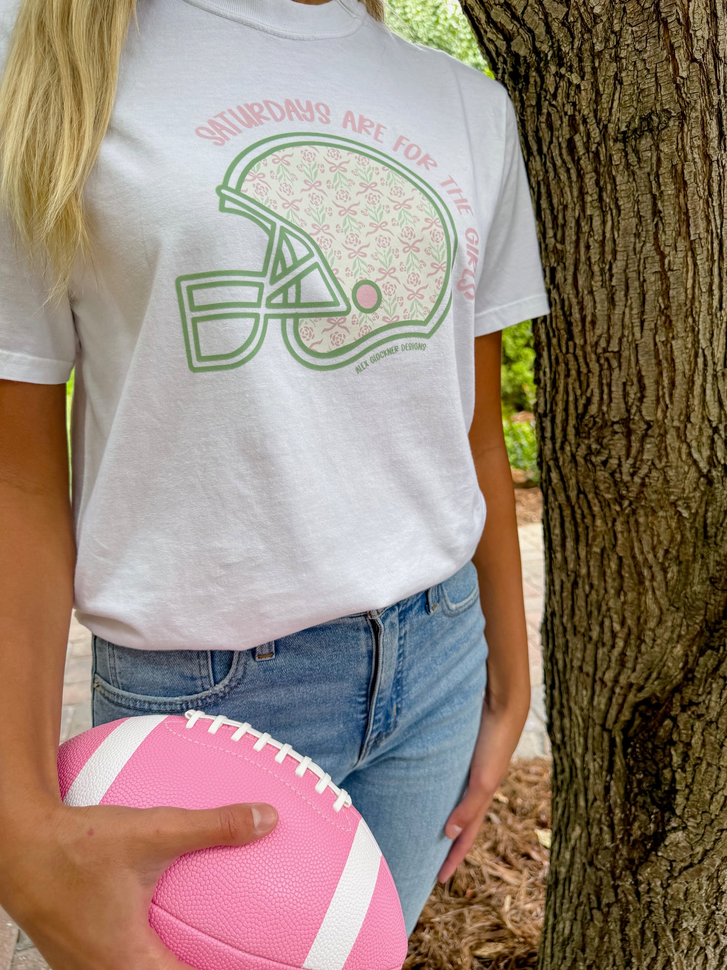 Saturdays Are For The Girls Graphic Tee
