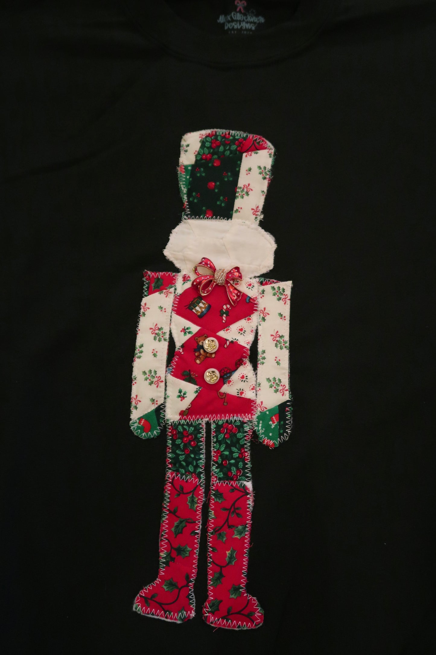Medium Quilted Nutcracker