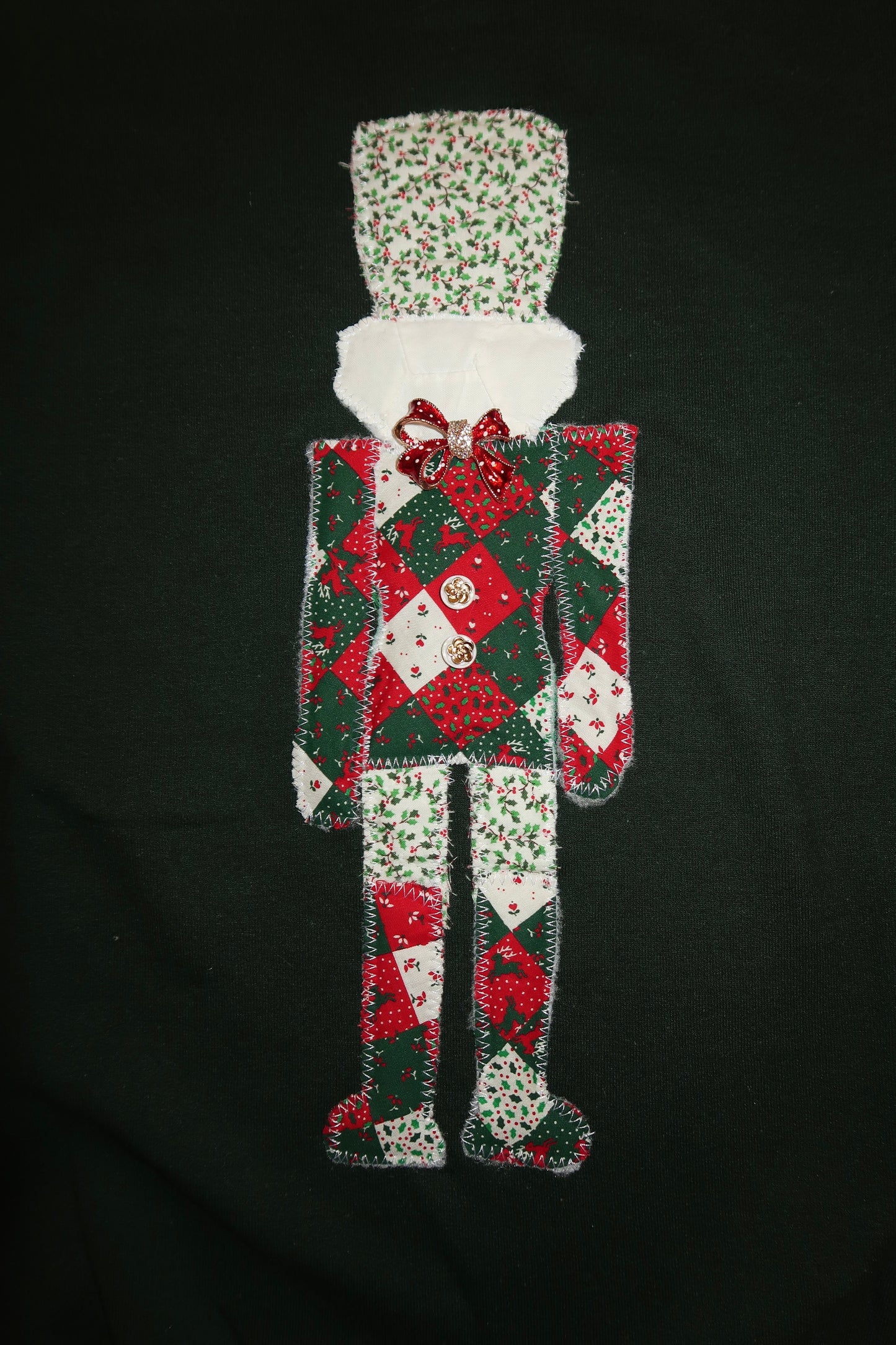 Large Quilted Nutcracker