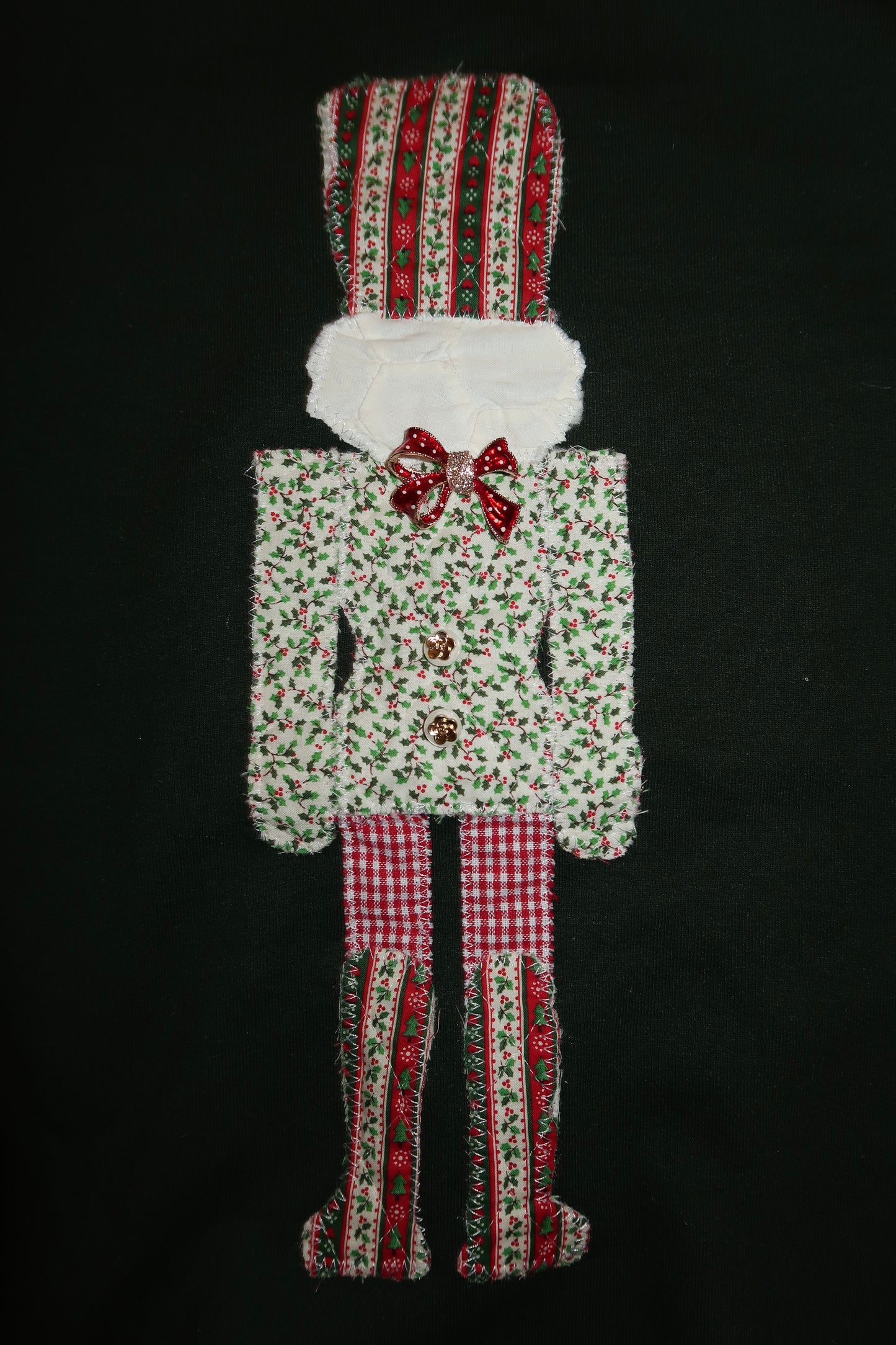 Large Quilted Nutcracker