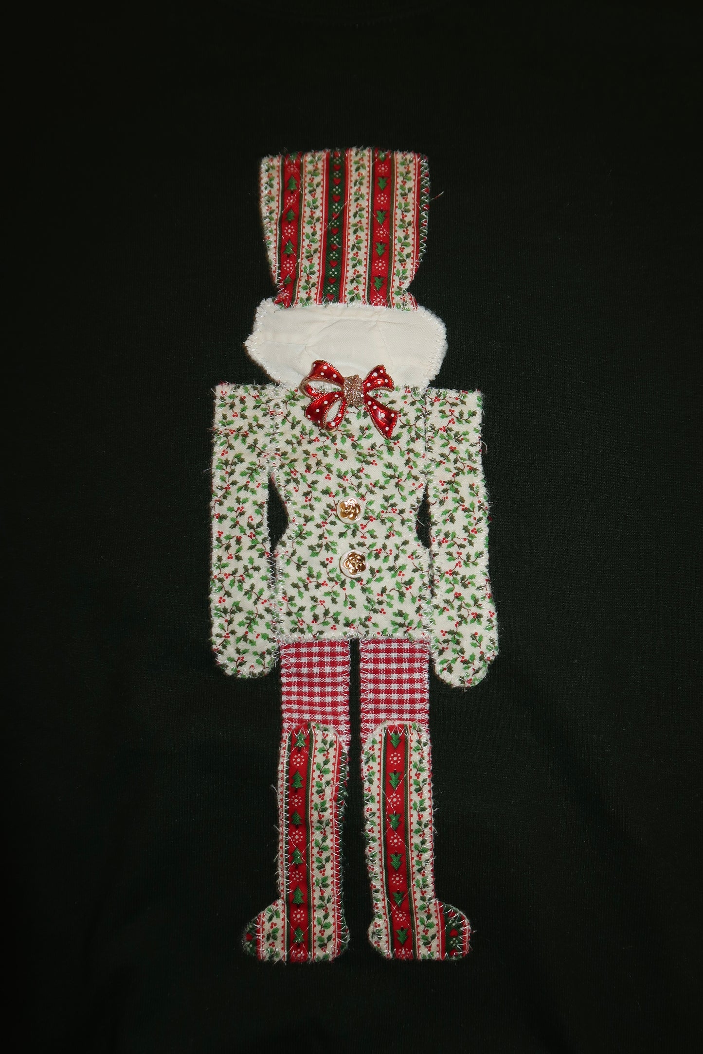 Large Quilted Nutcracker