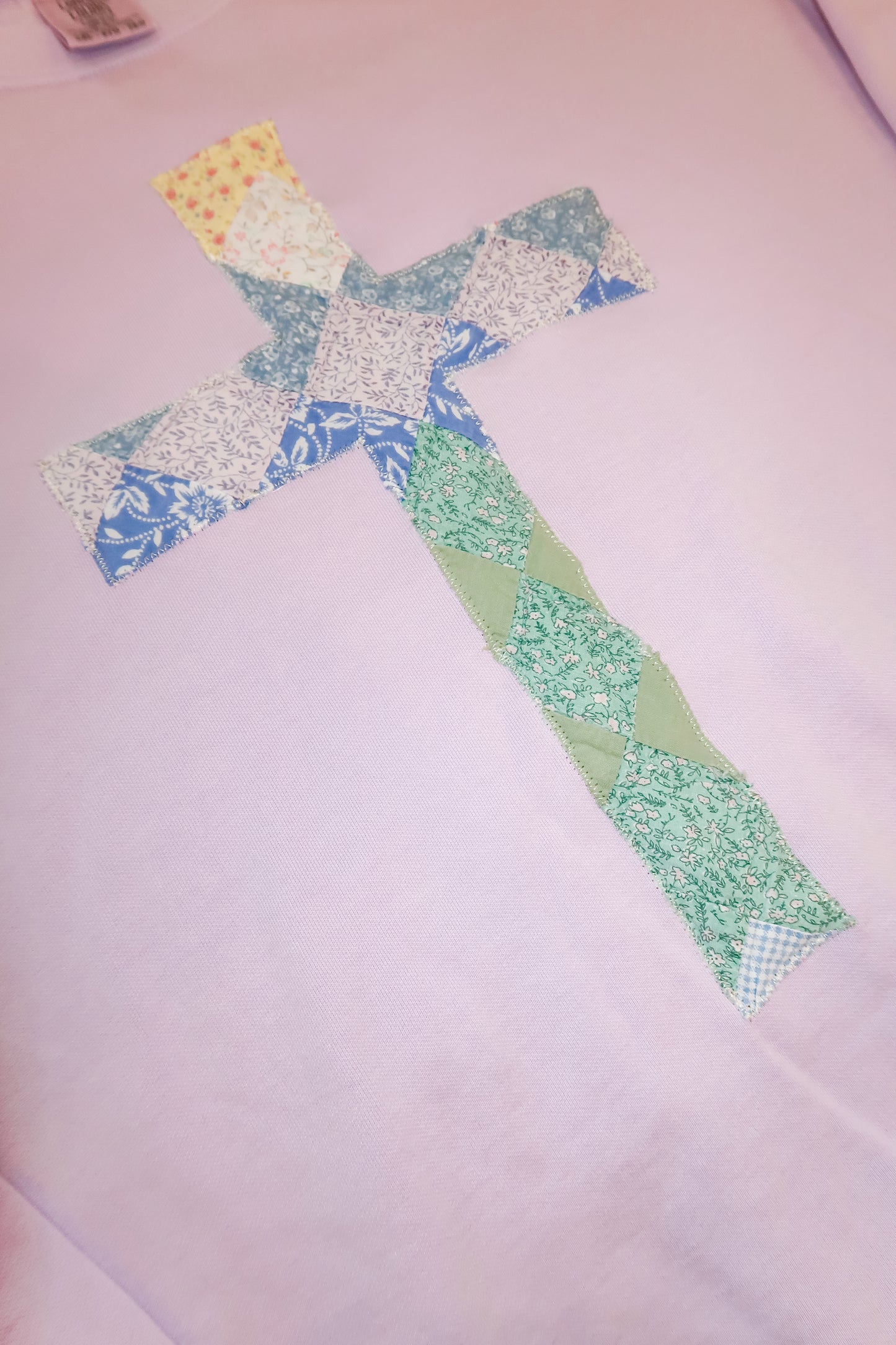 XXL Quilted Cross Pullover