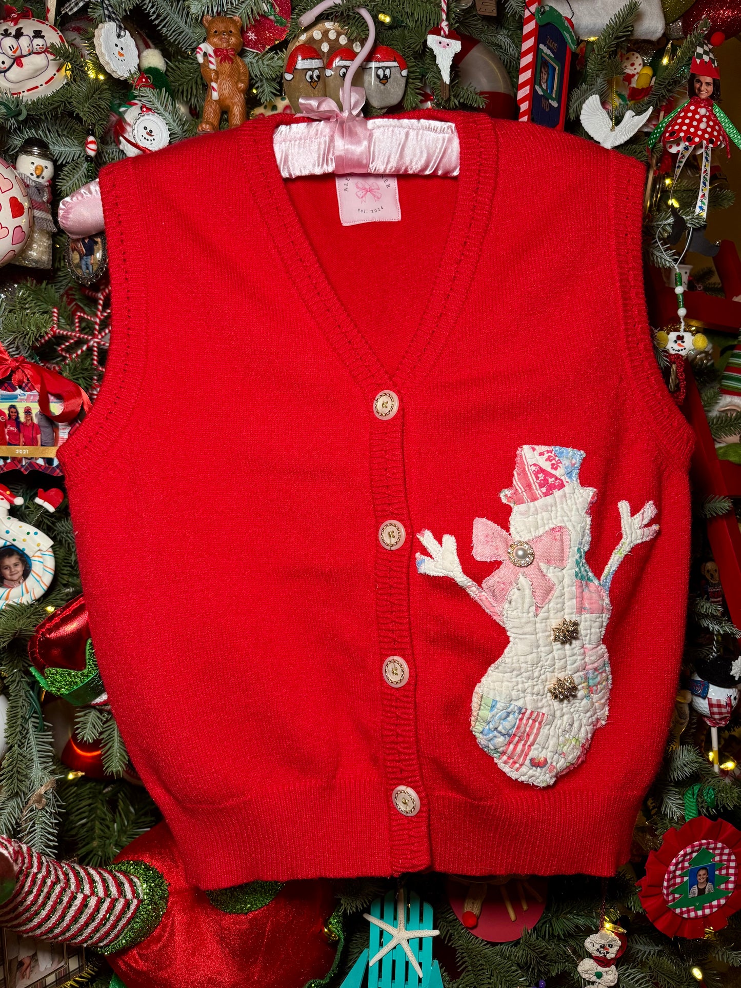Snowman Vest