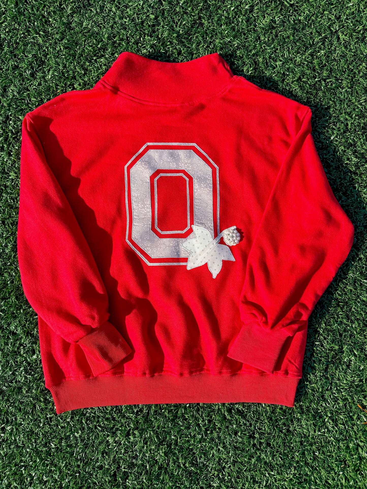 Block O Mock Neck
