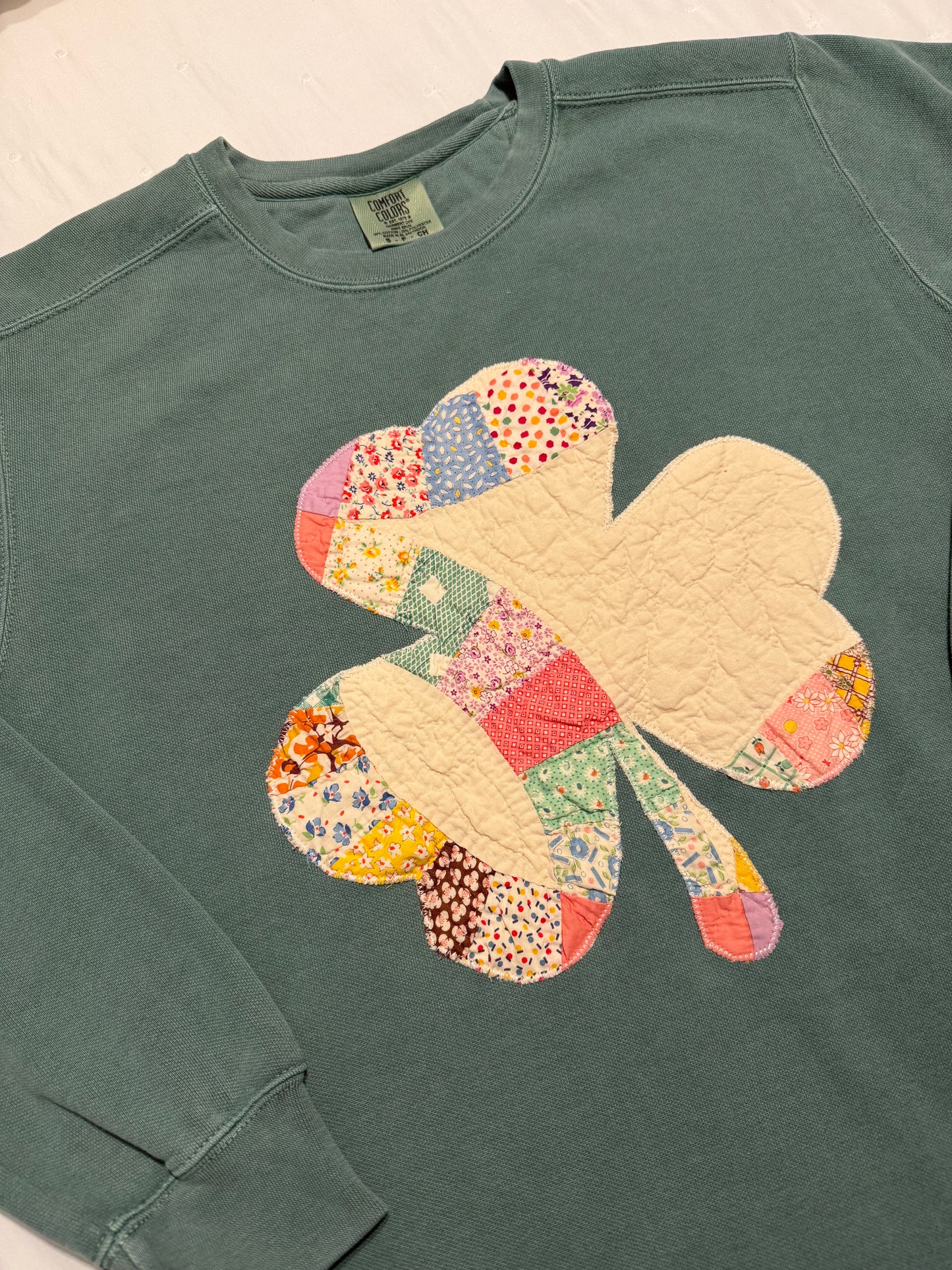 Small Quilted Shamrock