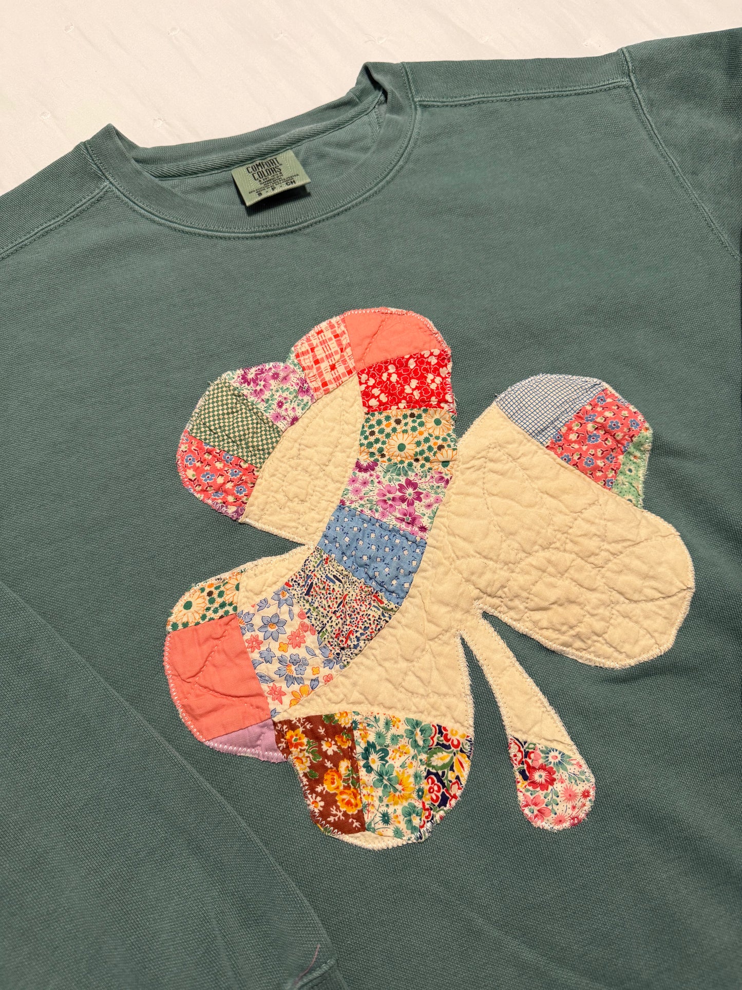 Small Quilted Shamrock