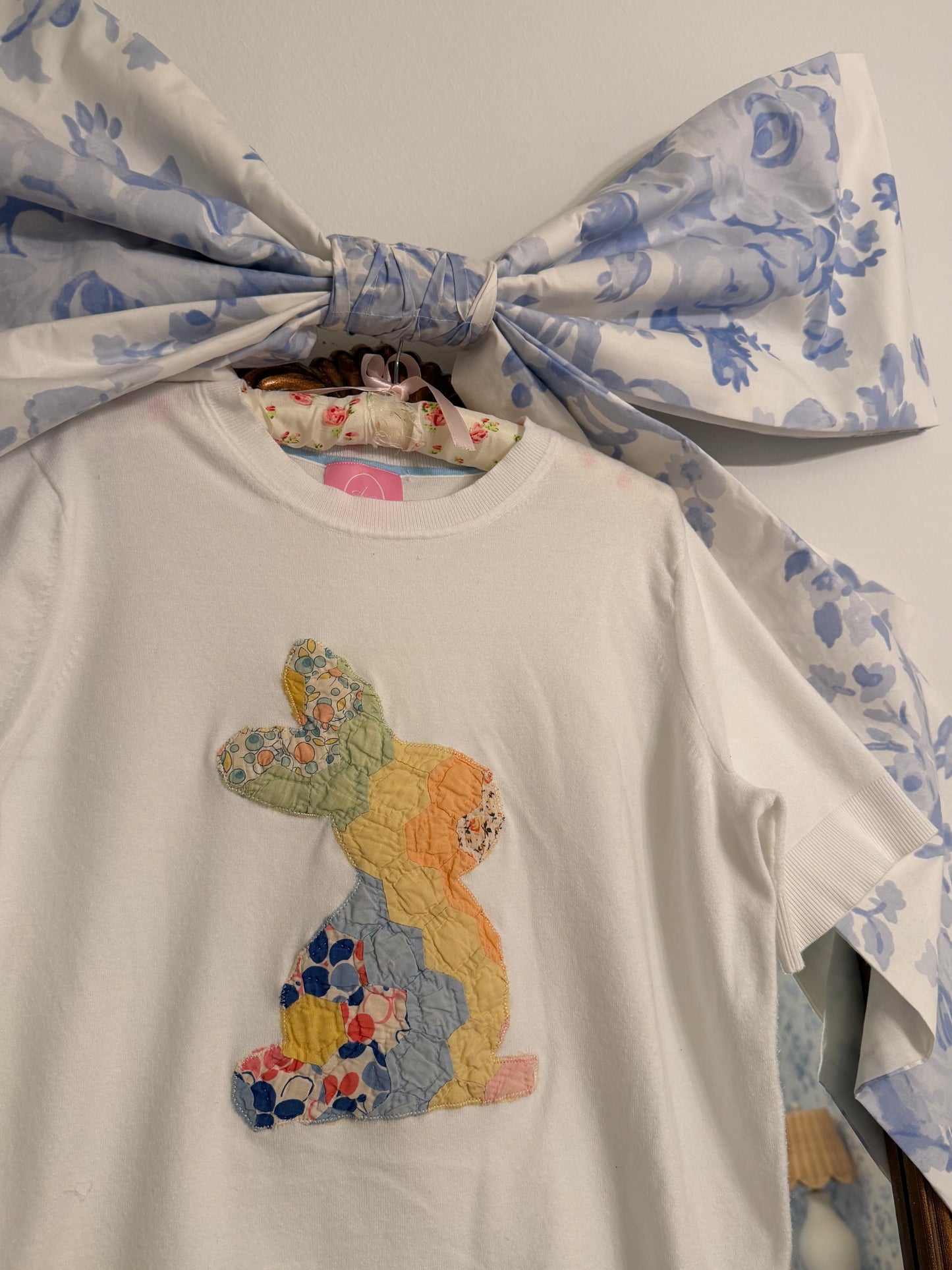 XXL Quilted Bunny Sweater