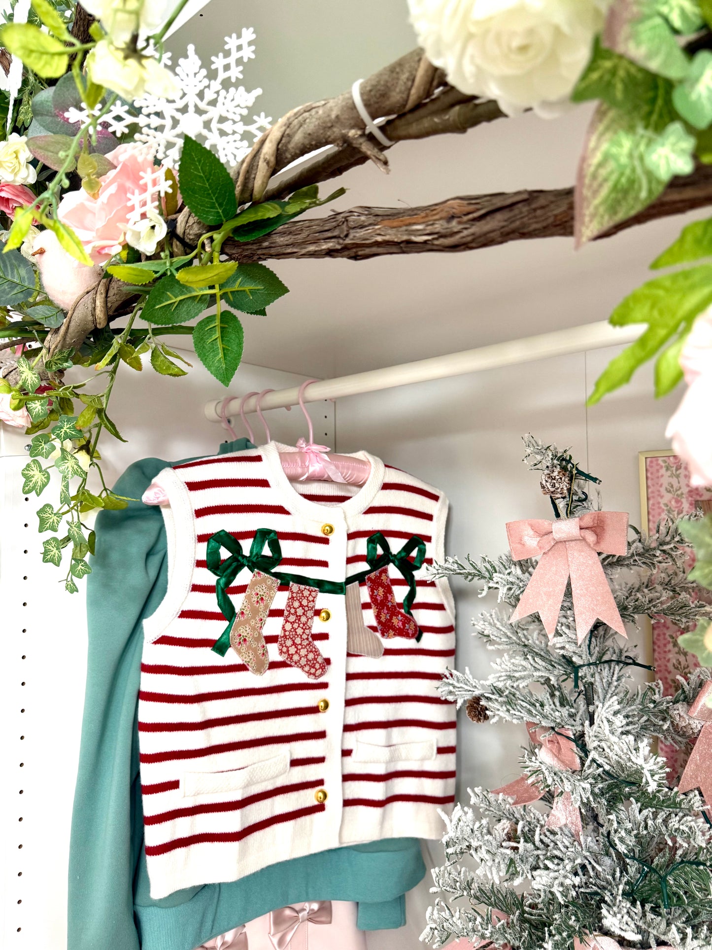 Stocking Sweater Vest