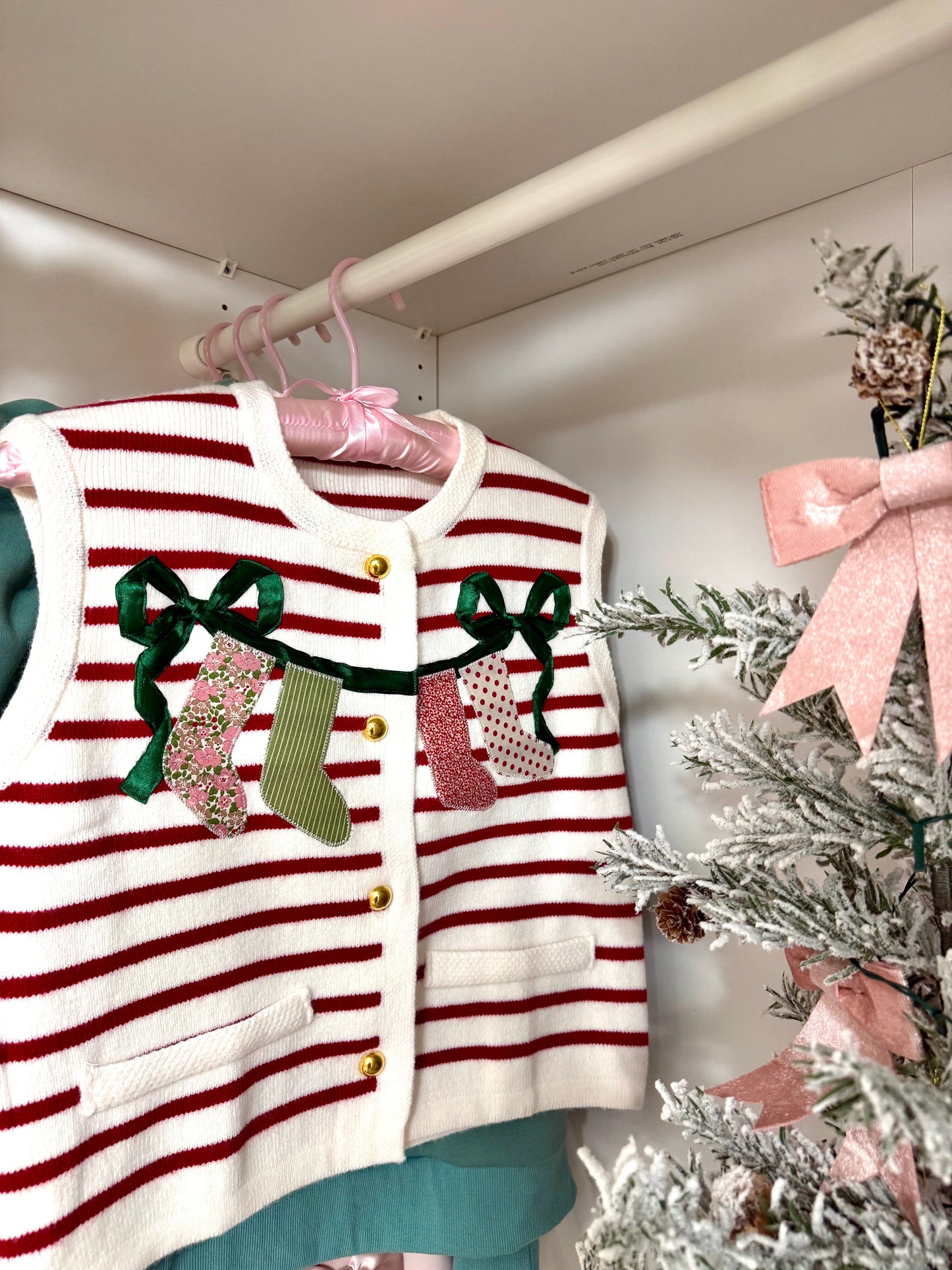 Stocking Sweater Vest