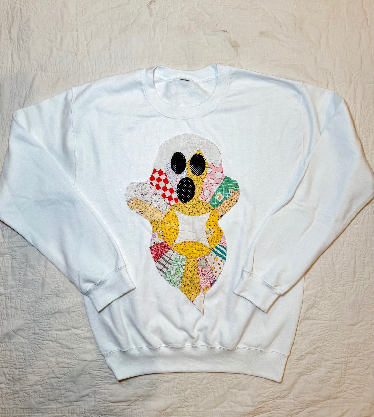 Quilted Ghost Sweatshirt