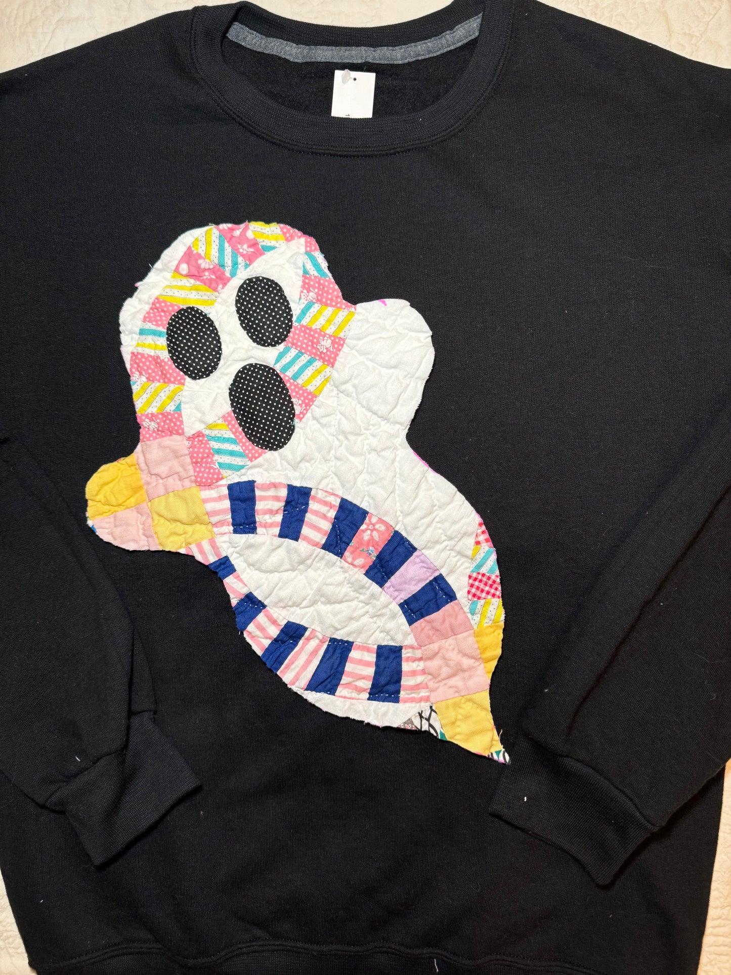 Quilted Ghost Crewneck