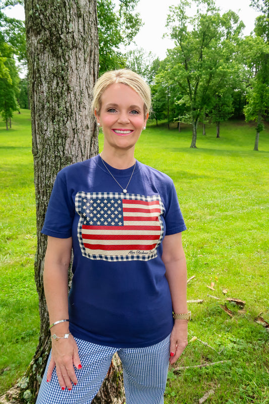 American Heirloom Navy Tshirt