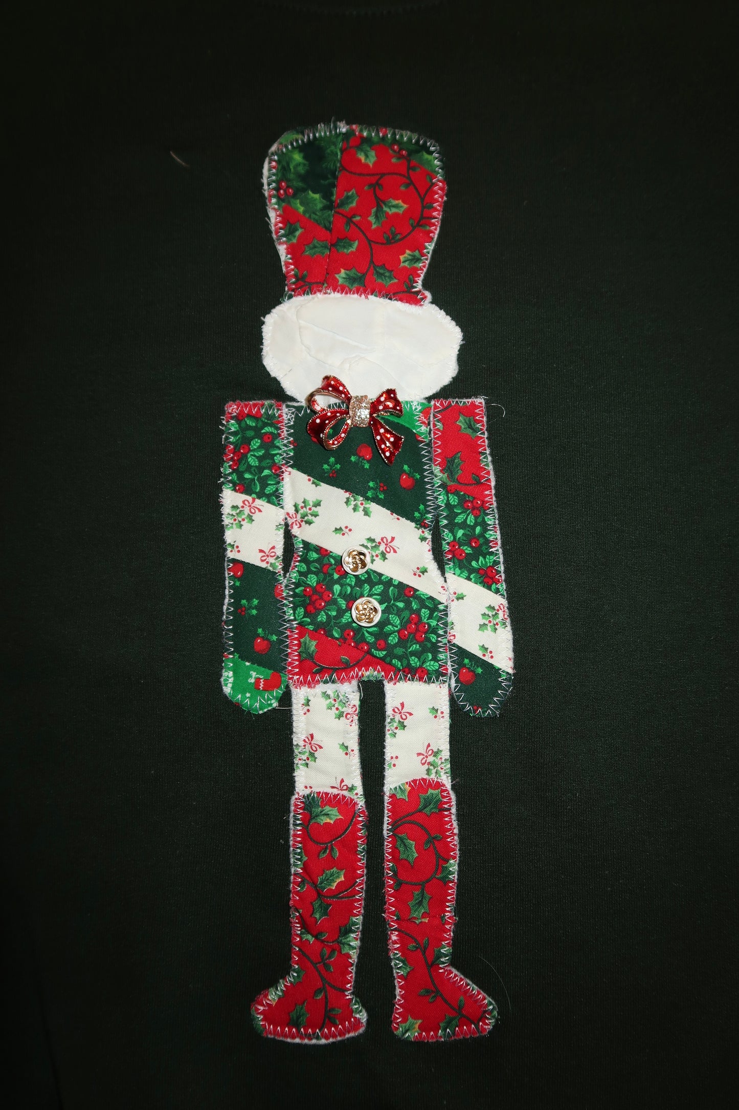 Large Quilted Nutcracker