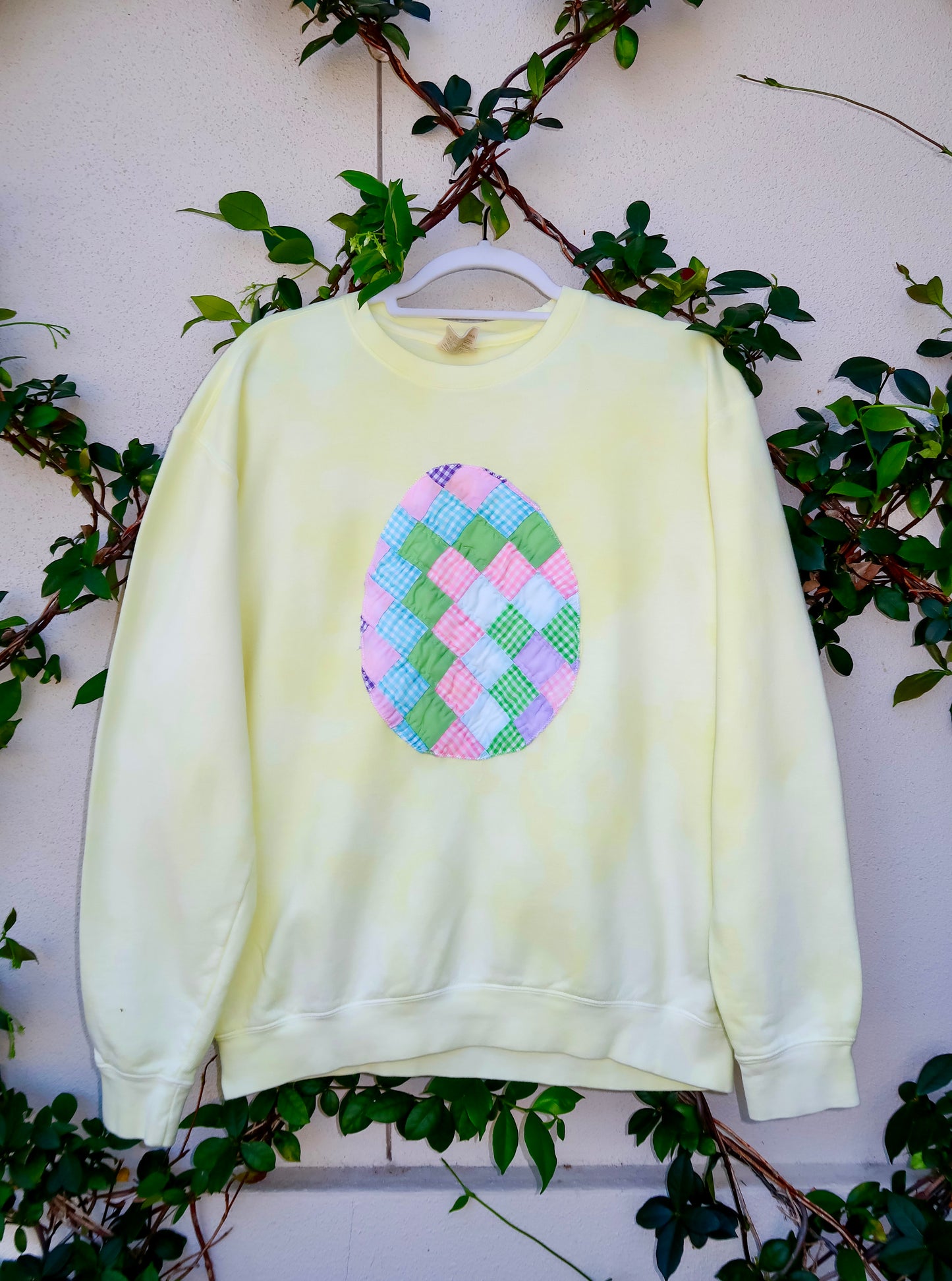 Yellow Pastel Easter Egg