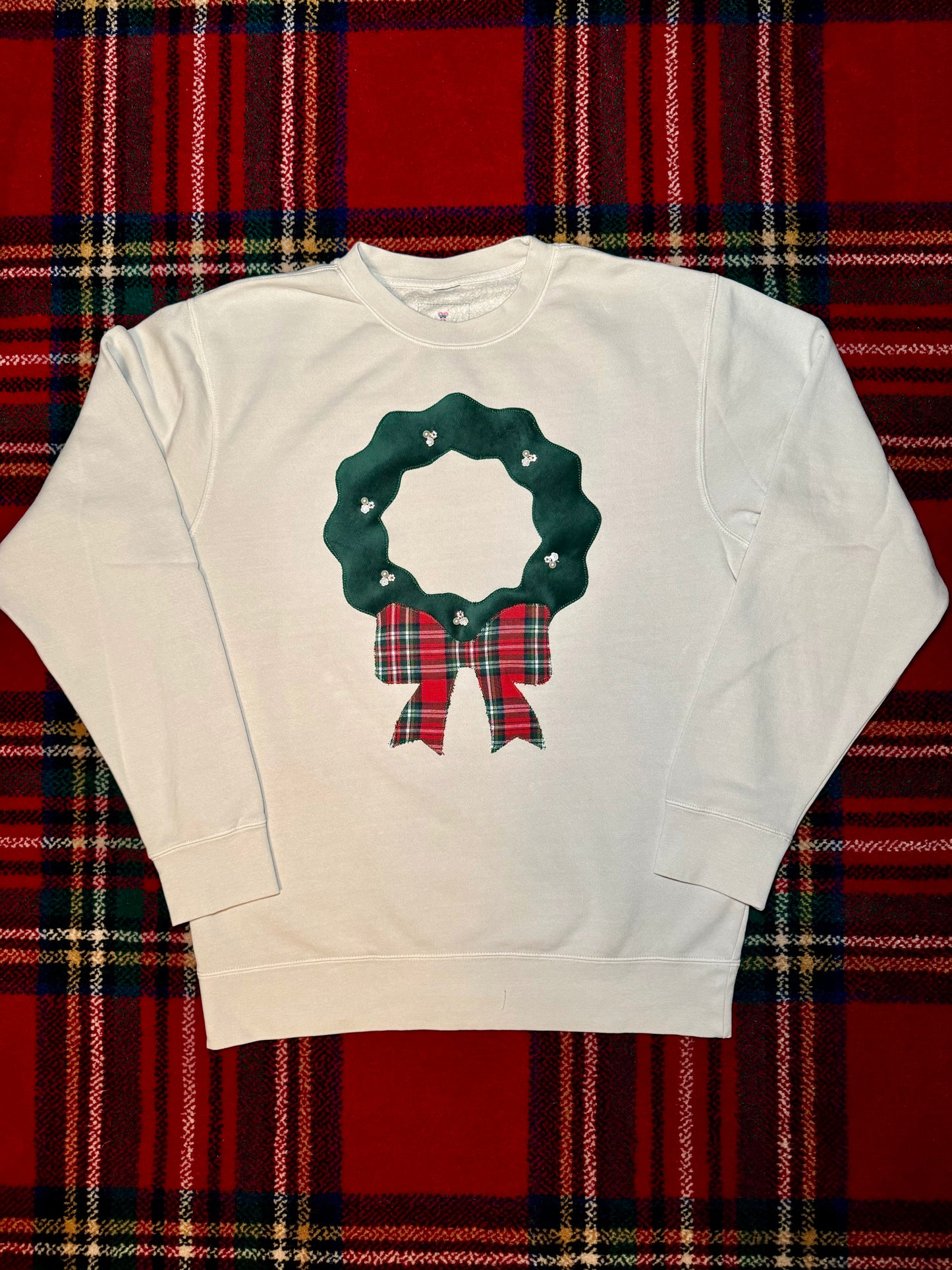 Christmas Wreath Sweatshirt