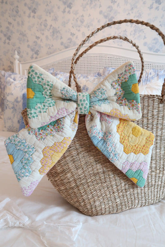 Quilted Bow Tote