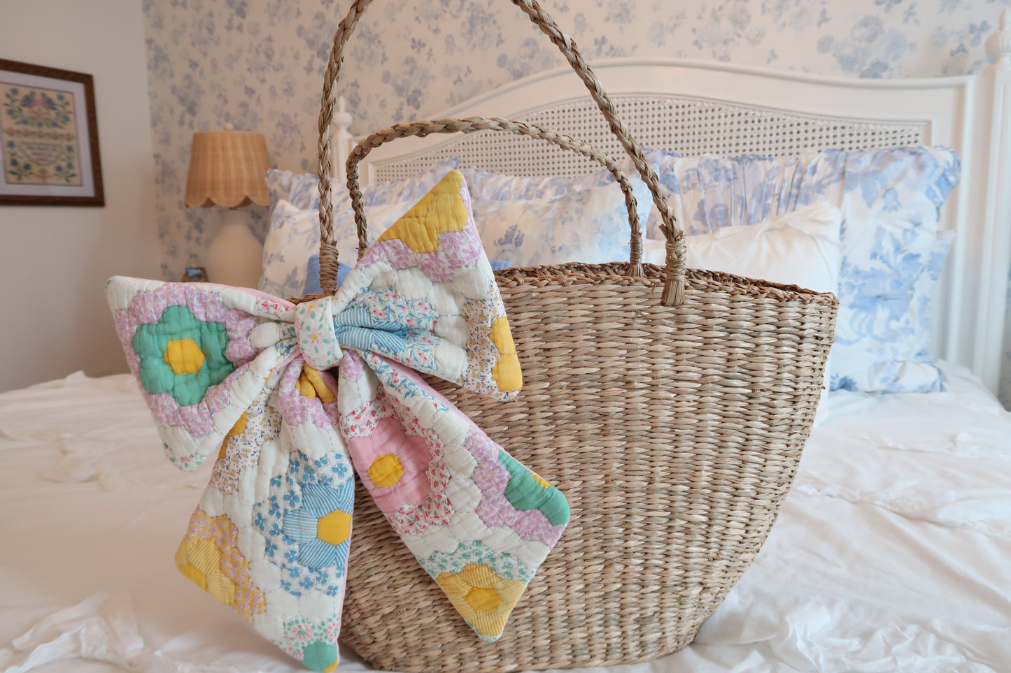 Quilted Bow Tote