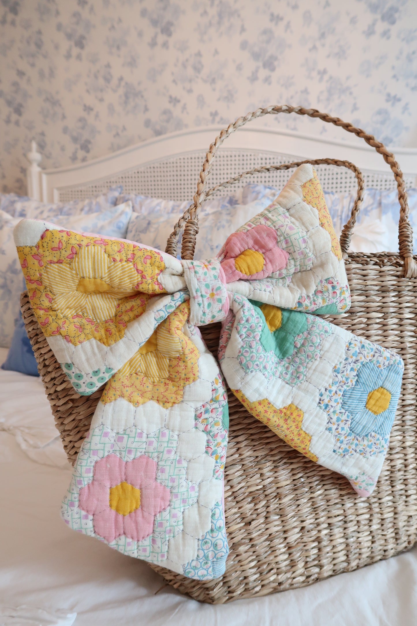 Quilted Bow Tote