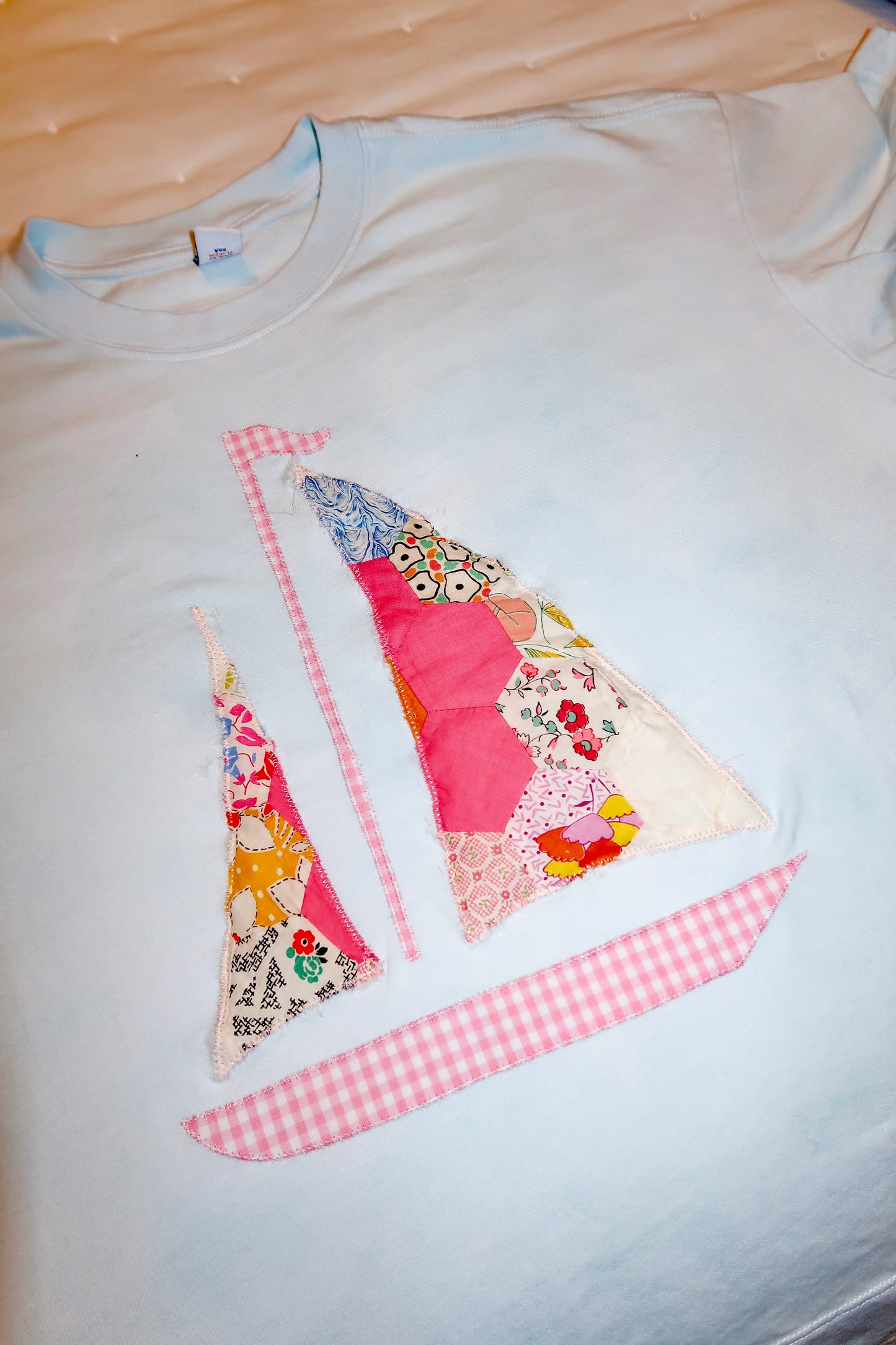 Small Quilted Sailboat