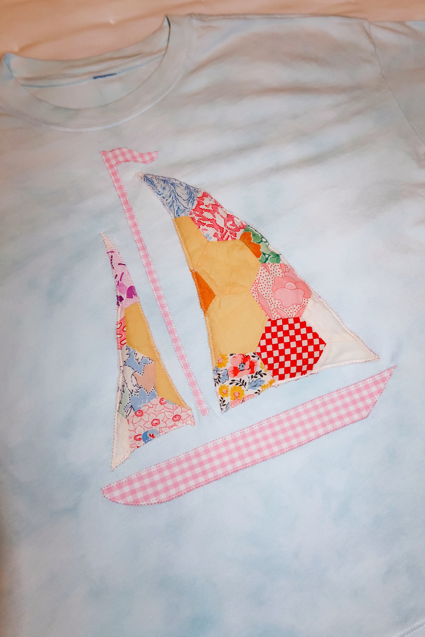 Small Quilted Sailboat