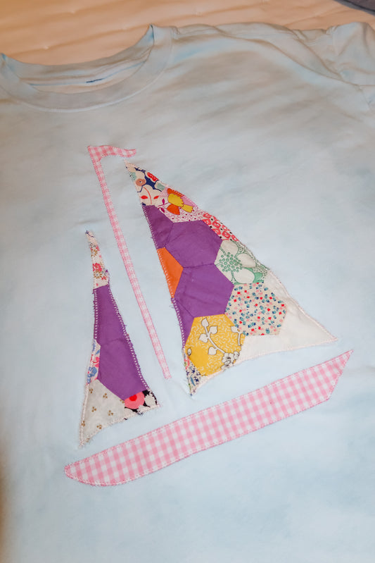 XL Quilted Sailboat