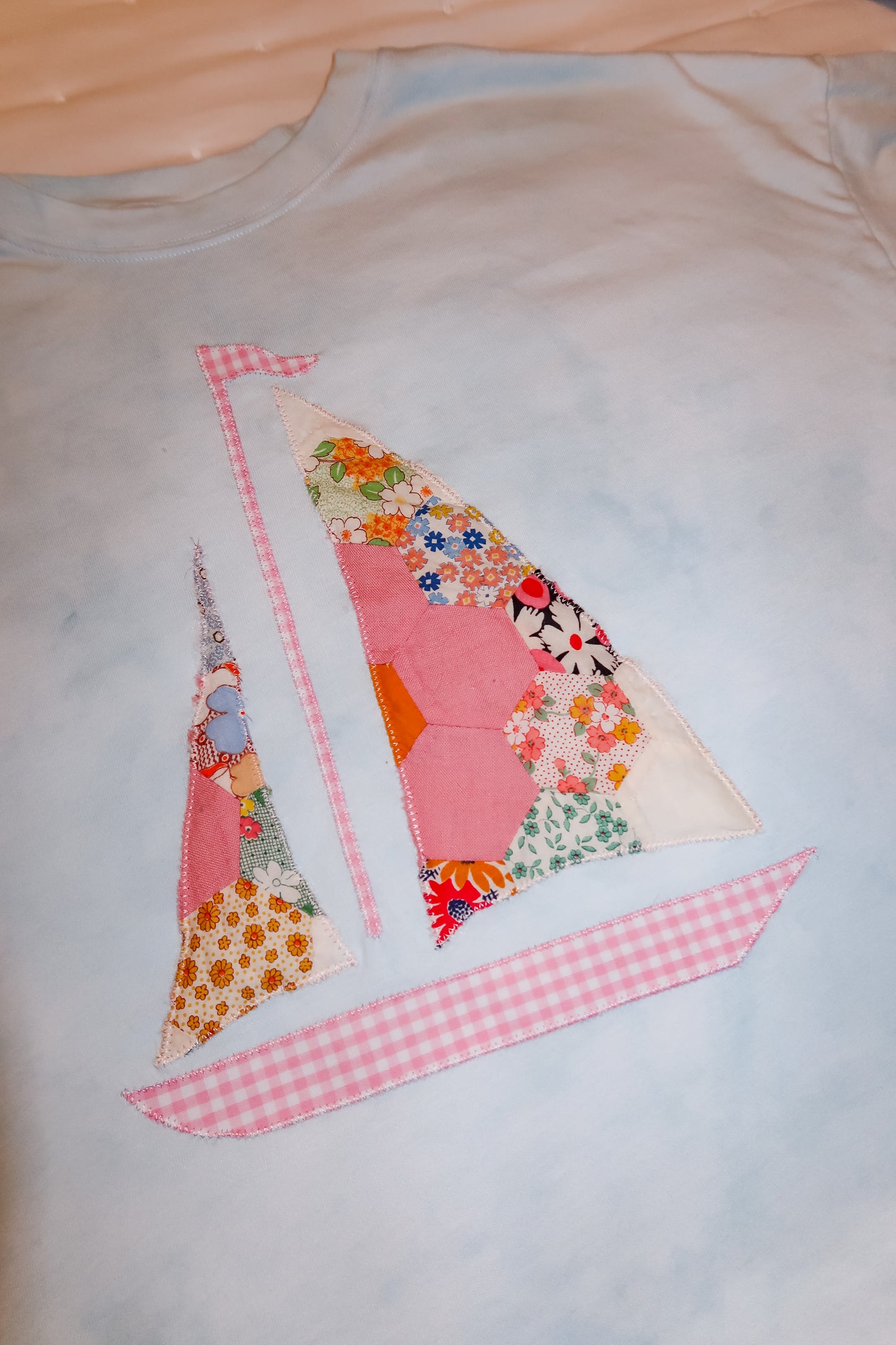 XL Quilted Sailboat