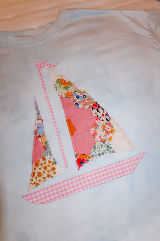 XL Quilted Sailboat