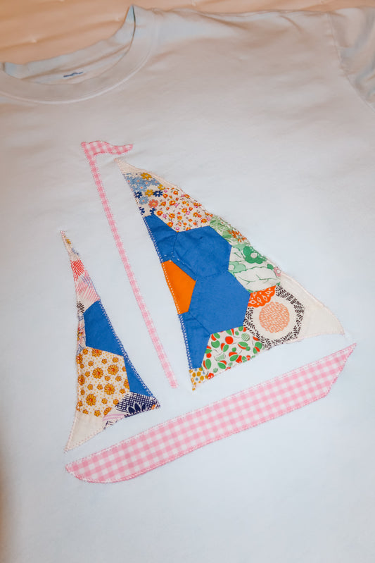 XL Quilted Sailboat