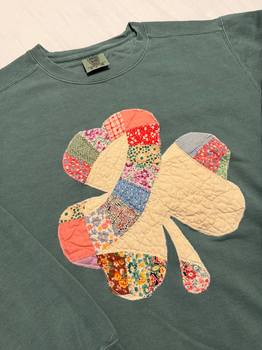 Small Quilted Shamrock
