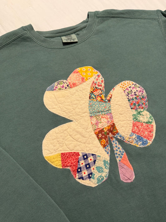 Large Quilted Shamrock