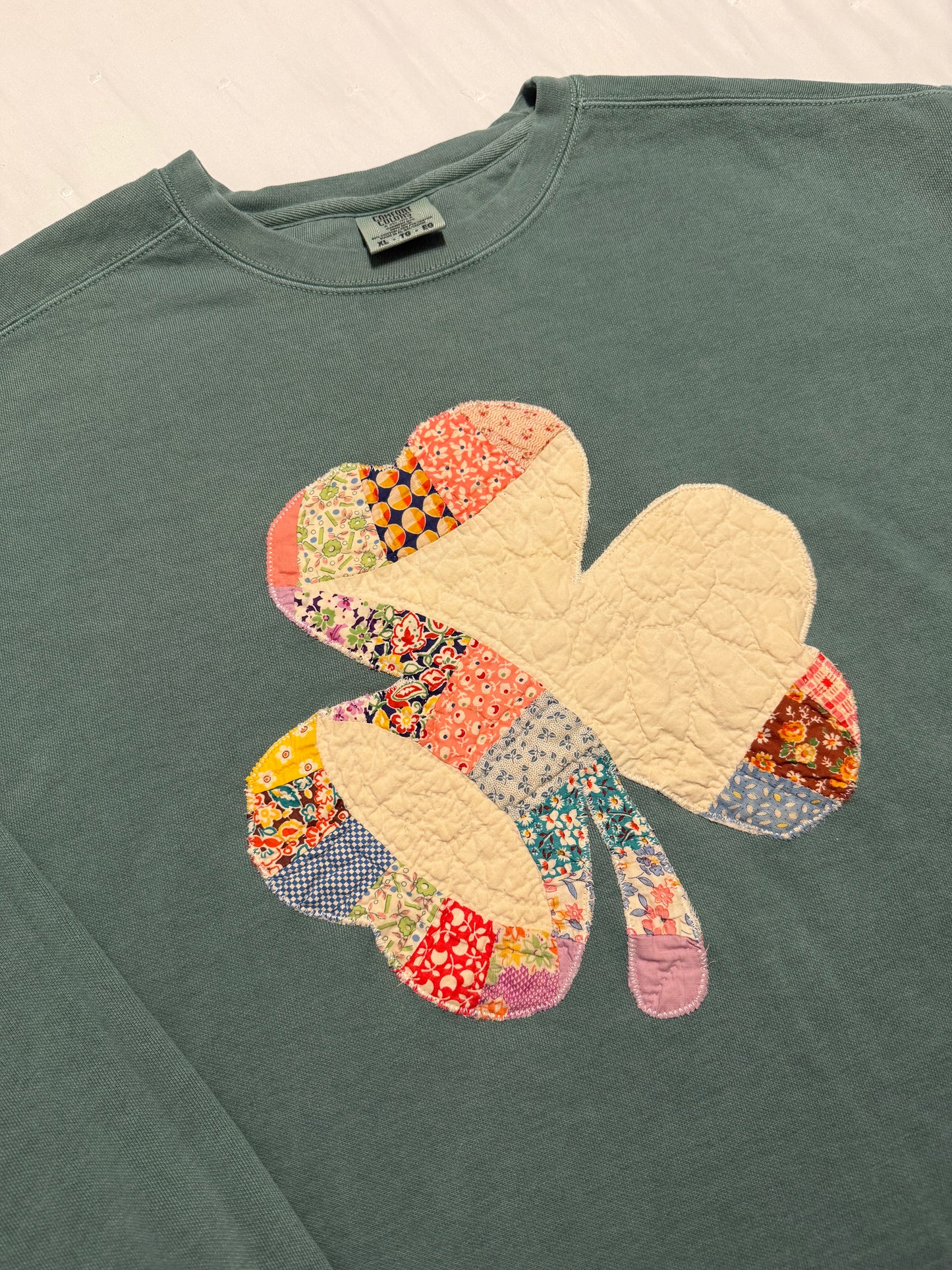 XL Quilted Shamrock