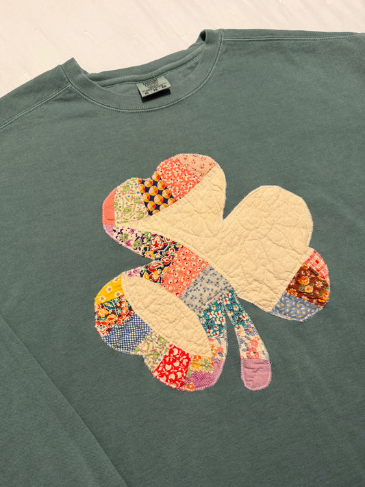 XL Quilted Shamrock