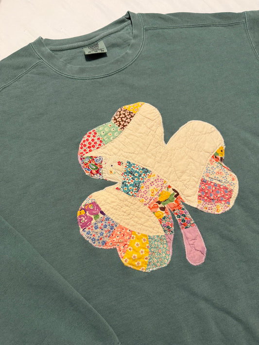 XL Quilted Shamrock