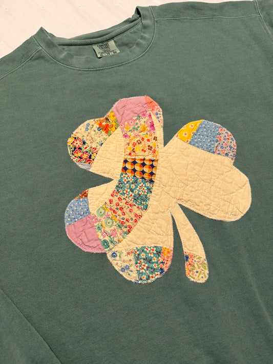 XL Quilted Shamrock