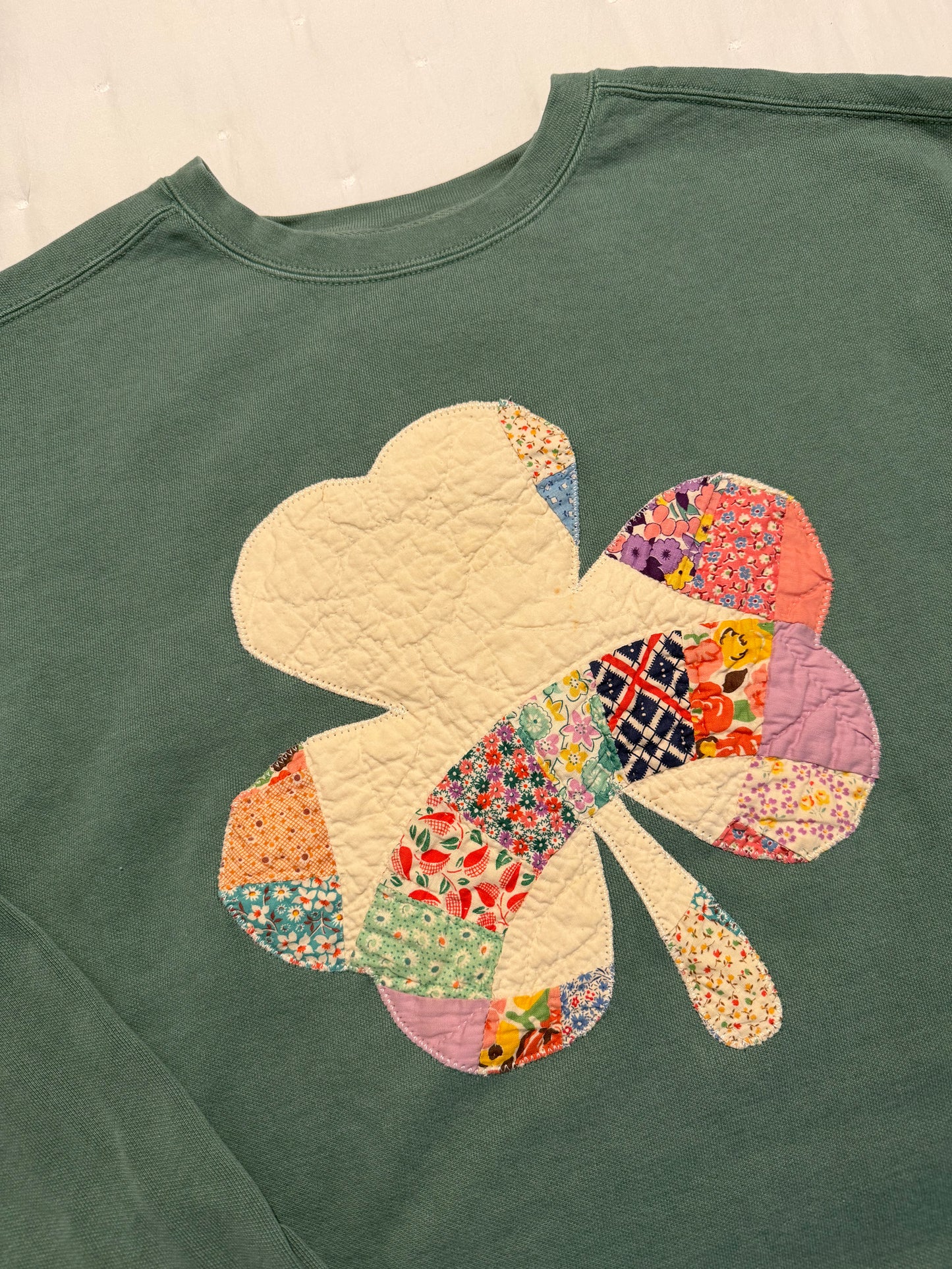 Large Quilted Shamrock