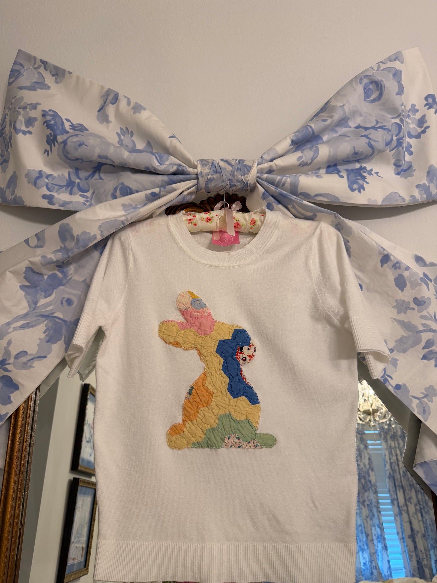 Medium Quilted Bunny Sweater