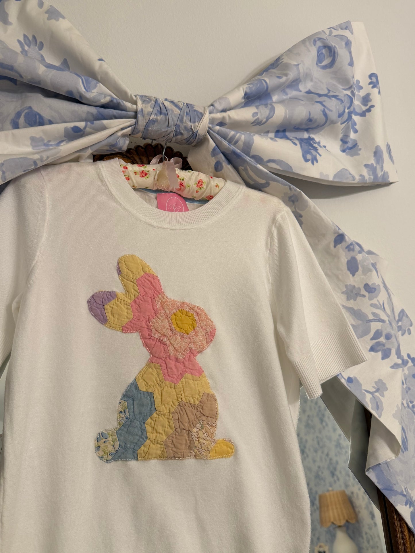 Medium Quilted Bunny Sweater