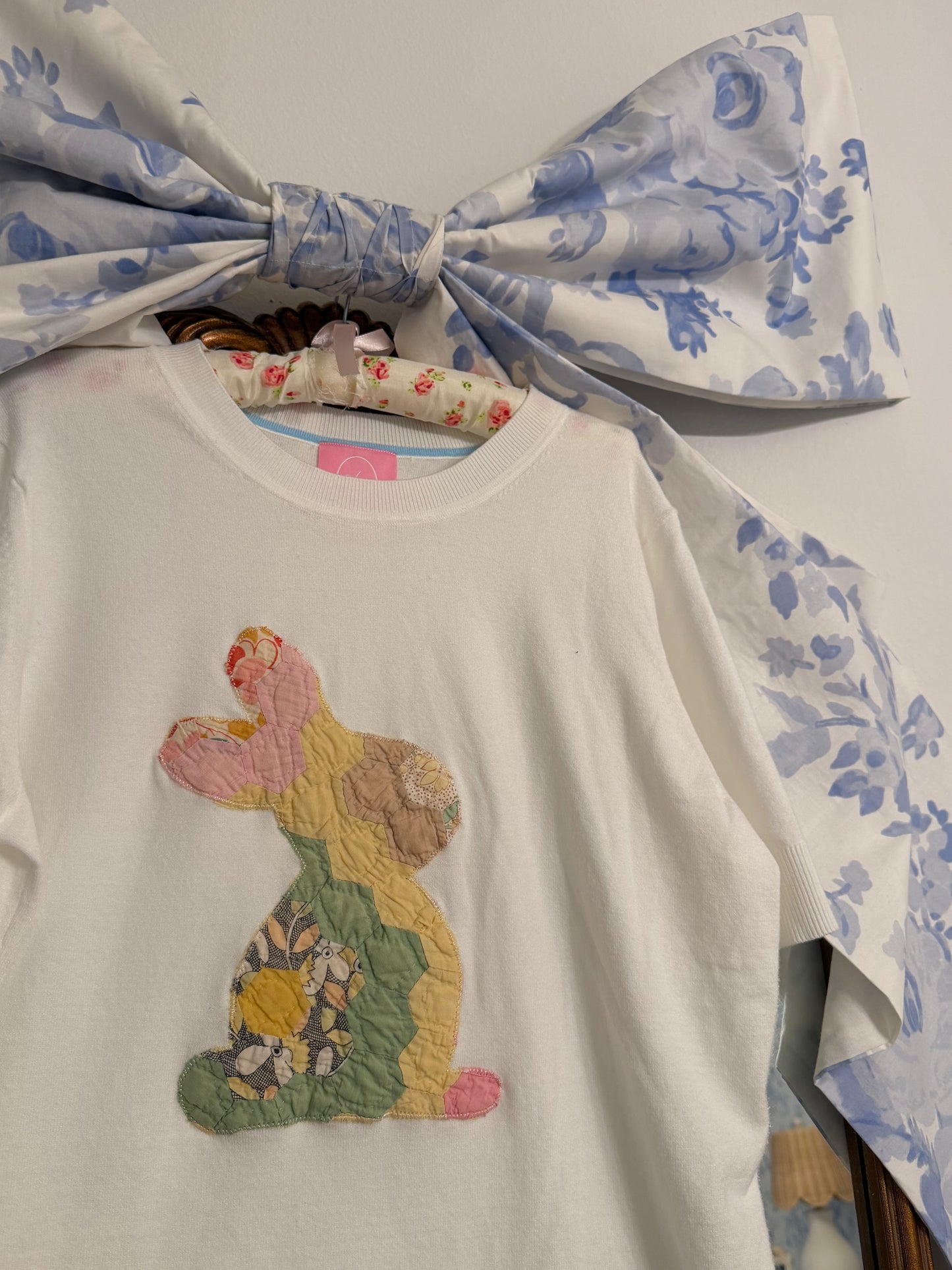 XXL Quilted Bunny Sweater