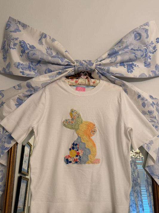 XXL Quilted Bunny Sweater