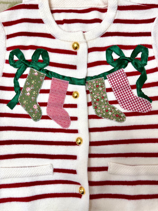 Stocking Sweater Vest